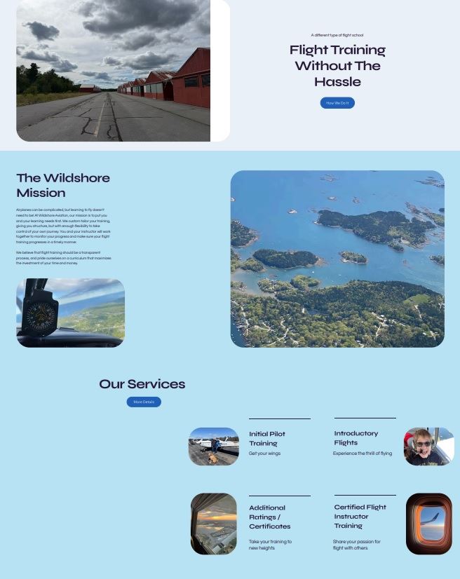 Wildshore Aviation Flight Training